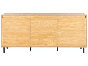 Sideboard NIKEA Schwarz - Braun - Holzwerkstoff - 165 x 75 x 40 cm