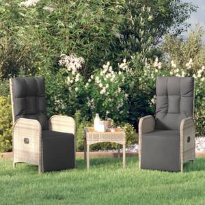 Outdoor Relaxsessel 3029955 (2er Set) Grau