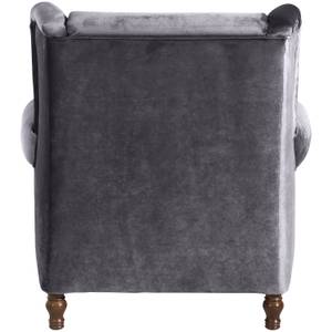 Mareille Big-Sessel inkl. 2x Zierkissen Grau - Textil - 103 x 103 x 149 cm