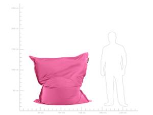 Grosser Sitzsack FUZZY Hellviolett - Pink