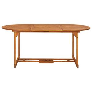 Table à manger Marron - Bois massif - Bois/Imitation - 180 x 75 x 180 cm