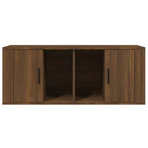 TV-Schrank D598 Eiche Schwarzbraun Dekor