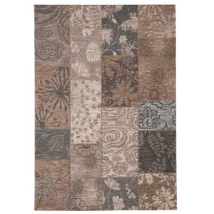 Luxus Vintage Designerteppich Patchwork Grau - Textil - 155 x 1 x 230 cm