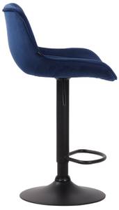 Tabouret de bar Lentini Lot de 2 Bleu