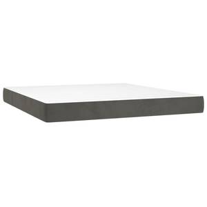 Boxspringbett 3017268-6 Dunkelgrau - Breite: 160 cm