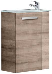 Waschbeckenunterschrank SBC A-Vero Braun Braun - Holzwerkstoff - 60 x 70 x 34 cm