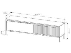 TV-Schrank SORANO Breite: 187 cm