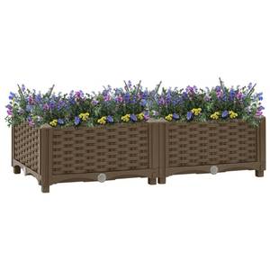 Hochbeet M625839 Braun - 80 x 23 x 40 cm