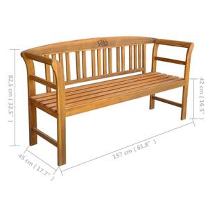 Banc de jardin 3007514 Vert