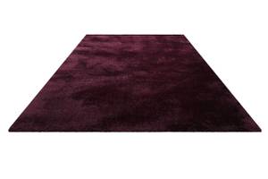 Hochflorteppich Pisa Bordeaux - Rot - 160 x 230 cm