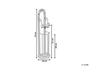 Porte Brosse Toilette TEMUCO Blanc