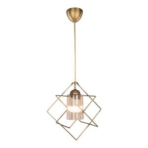 Suspension Beeston E27 bronze patiné Marron - Métal - 37 x 62 x 37 cm