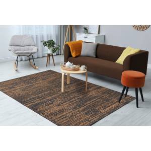 Tapis de salon moderne et design VIALEK Marron - 120 x 170 cm