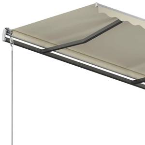 Auvent rétractable 3006679-1 Crème - Profondeur : 450 cm