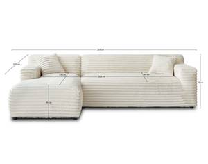 Ecksofa LAPONIE Beige