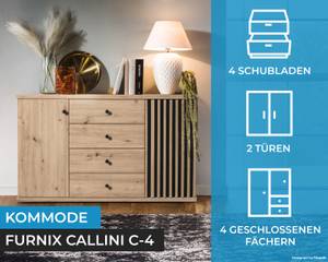 Kommode CALLINI Braun - Holzwerkstoff - 143 x 86 x 41 cm