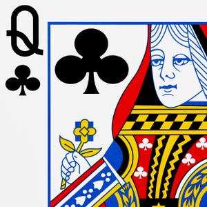 Pokerkarten Jumbo 54 Karten Schwarz - Rot - Weiß - Kunststoff - 13 x 2 x 18 cm