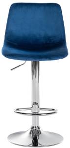 Tabouret de bar Divo Lot de 2 Bleu