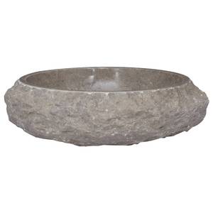 Waschbecken AW731 Grau - Naturfaser - 12 x 40 x 40 cm