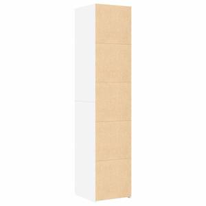 Highboard DE9542 Weiß - Holzwerkstoff - 43 x 185 x 40 cm