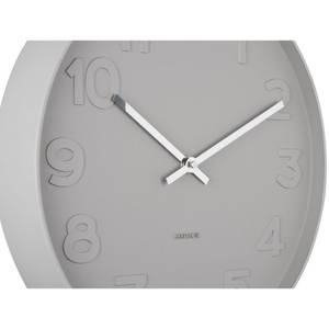 Horloge Mr Grey D37,5cm Gris