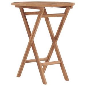 Table de jardin Marron - Bois massif - Bois/Imitation - 60 x 75 x 60 cm