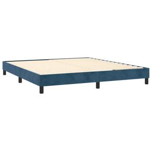 Boxspringbett 3017268-3 Dunkelblau - Breite: 160 cm