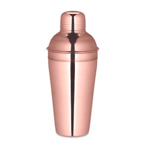 5-teiliges Cocktail Shaker Set Braun - Rot - Silber