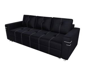 Sofa mit Schlafunktion MIRNA Schwarz