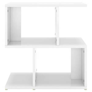 Table de chevet (lot de 2) 3007998_2 Blanc brillant