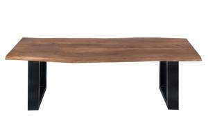 Sitzbank NOAH Braun - Massivholz - Holzart/Dekor - 120 x 47 x 42 cm