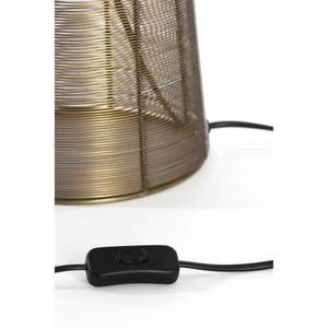 Tischleuchte Aboso Bronze - Gold - Durchmesser Lampenschirm: 24 cm