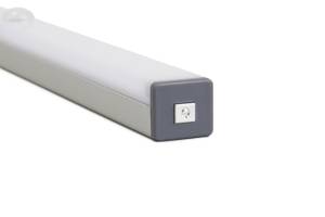 Magnetischer LED-Streifen Weiß - Metall - 2 x 2 x 30 cm
