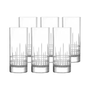 Saftgläser NewYorkBar Manhattan 6er Set Glas - 7 x 16 x 7 cm