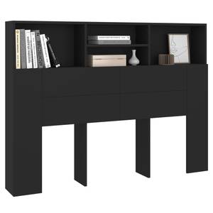 Kopfteil-Schrank 3013699 Schwarz