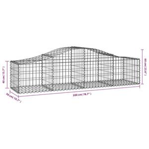 Panier de gabion 3017642-18 (lot de 30) 50 x 60 cm