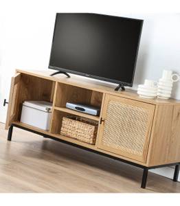 Meuble TV Jaya Marron - Bois manufacturé - 39 x 51 x 120 cm