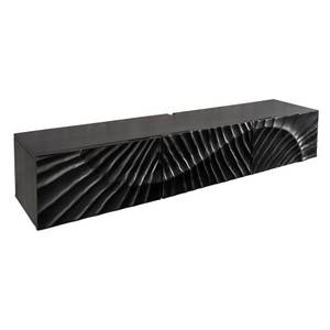 TV-Board SCORPION Schwarz - Massivholz - 160 x 29 x 33 cm