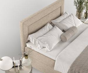 Boxspringbett Nea Beige - Breite: 200 cm