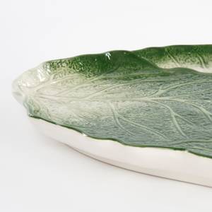 Assiette Chou Vert - Céramique - 29 x 3 x 43 cm