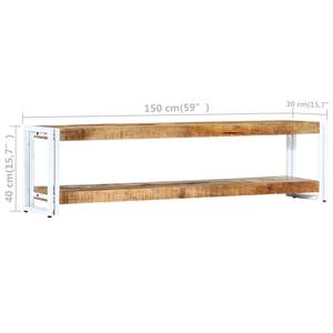 Meuble tv 3004707-3 Blanc - Largeur : 150 cm