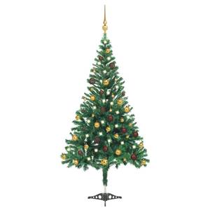 Weihnachtsbaum 3009437-1 Bronze - Gold - Grün - 105 x 210 x 105 cm