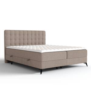 Boxspringbett Annakie Braun - Breite: 120 cm