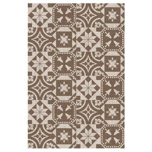 Tapis d'extérieur 433909 Marron - Matière plastique - 122 x 1 x 182 cm