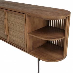 Buffet ALIDA Braun - Massivholz - 44 x 70 x 160 cm