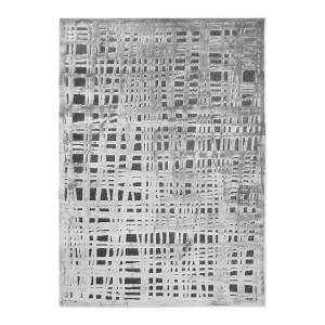 Tapis EMPRISE CHAINE ET TRAME Gris - Textile - 120 x 170 x 170 cm