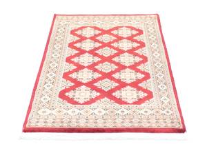 Pakistan Teppich - 116 x 78 cm - rot Rot - Kunststoff - 78 x 1 x 116 cm