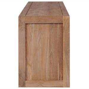 TV-Möbel 246950 Braun - Massivholz - Holzart/Dekor - 120 x 40 x 30 cm