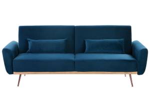 Schlafsofa EINA Blau - Kupfer - Marineblau