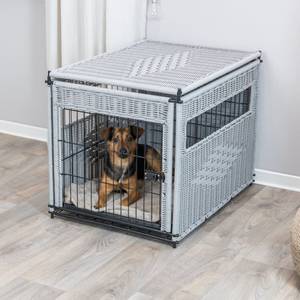 Cage pour animaux de compagnie 444006 Gris - Métal - 58 x 77 x 60 cm